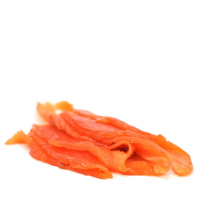 Cold Double-Smoked Steelhead Salmon, 200g